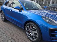 Gebraucht Porsche Macan Turbo Performance Package 441 PS (324 kW) 2017 Blau SUV