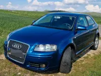 Gebraucht Audi A3 Attraction 105 PS (77 kW) 2006 Blau Kleinwagen