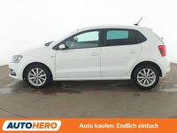 Gebraucht VW Polo LOUNGE 90 PS (66 kW) 2015 Weiß Kleinwagen