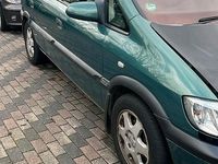 Gebraucht Opel Zafira 2002 Grün Van / Kleinbus
