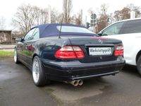 Gebraucht Mercedes CLK430 Avantgarde 279 PS (205 kW) 2001 Blau Cabrio