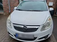 Gebraucht Opel Corsa 80 PS (58 kW) 2007 Weiß Kleinwagen