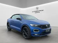 Gebraucht VW T-Roc Cabriolet R-line Edition 150 PS (110 kW) 2021 Blau Cabrio