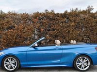Gebraucht BMW M235 Performance 326 PS (239 kW) 2015 Blau Cabrio