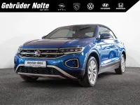 Gebraucht VW T-Roc Cabriolet Style 150 PS (110 kW) 2023 Blau Cabrio