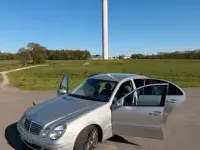 Brugt Mercedes E200 Elegance 163 HK (119 kW) 2003 Sølv Sedan