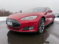 Gebraucht Tesla Model S 344 kW (469 PS) 2015 Rot Kleinwagen