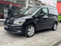 Gebraucht VW Caddy 122 PS (89 kW) 2018 Schwarz Van / Kleinbus