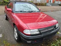 Gebraucht Opel Astra Cabriolet 90 PS (66 kW) 1998 Rot Cabrio