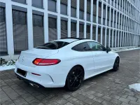 Gebraucht Mercedes C200 AMG line 184 PS (135 kW) 2018 Weiß Coupé