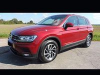 Gebraucht VW Tiguan Sound 179 PS (131 kW) 2018 Rot SUV