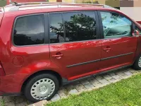 Gebraucht VW Touran Highline 170 PS (125 kW) 2007 Rot Van / Kleinbus