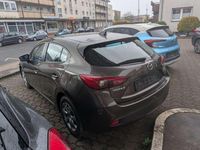 Gebraucht Mazda 3 Prime-Line 101 PS (74 kW) 2014 Obsidiangrau metallic Kleinwagen