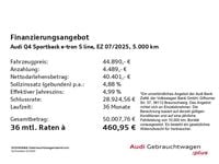Gebraucht Audi Q4 e-tron 210 kW (286 PS) 2025 Geysirblau metallic SUV