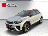 Gebraucht Kia Stonic GT-Line 120 PS (88 kW) 2022 Silky silver/red SUV