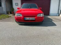 Gebraucht Ford Escort 90 PS (66 kW) 1989 Rot Coupé