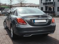 gebraucht Mercedes C200 9G-Tronic, LED, Teilleder, 8-Fach bereift