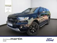 Gebraucht Ford Ranger Wildtrack 212 PS (155 kW) 2022 Obsidianschwarz Pickup