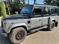 Gebraucht Land Rover Defender SE 122 PS (89 kW) 2009 Grau Kombi