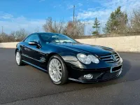 Gebraucht Mercedes SL55 AMG AMG 517 PS (380 kW) 2006 Schwarz Cabrio