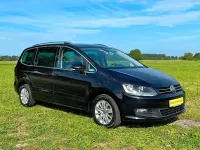 Gebraucht VW Sharan United 150 PS (110 kW) 2021 Schwarz Van / Kleinbus