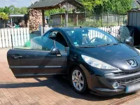 Gebraucht Peugeot 207 CC 120 PS (88 kW) 2008 Schwarz Cabrio