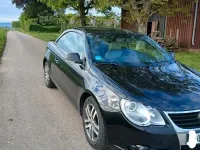 Brugt VW Eos 150 HK (110 kW) 2008 Sort Cabriolet