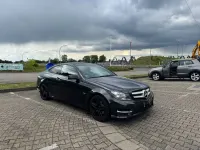 Gebraucht Mercedes C180 AMG line 156 PS (114 kW) 2012 Schwarz Coupé
