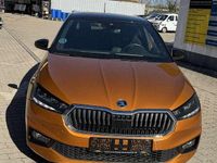 Gebraucht Skoda Fabia 116 PS (85 kW) 2024 Phoenixorange metallic Kleinwagen
