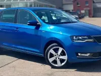 Gebraucht Skoda Rapid Clever 95 PS (69 kW) 2018 Blau Kleinwagen