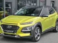 Gebraucht Hyundai Kona Premium 120 PS (88 kW) 2018 Gelb SUV