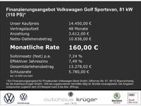 gebraucht VW Golf Sportsvan Trendline
