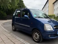 Gebraucht Opel Agila 75 PS (55 kW) 2002 Blau Van / Kleinbus