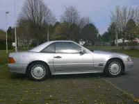 Gebraucht Mercedes SL280 193 PS (141 kW) 1995 Silber Cabrio