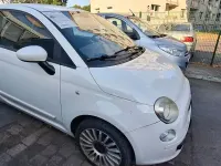 Gebraucht Fiat 500 Lounge 101 PS (74 kW) 2008 Weiß Kleinwagen