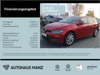 Używany VW Polo Style 95 KM (69 kW) 2023 Czerwony Sedan/Limuzyna