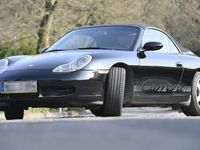 gebraucht Porsche 996 Cabrio Schwarz/Schwarz