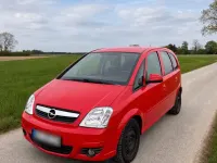 Używany Opel Meriva 105 KM (77 kW) 2005 Czerwony Minivan