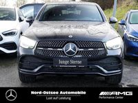 gebraucht Mercedes GLC300e Coupé 4M AMG Navi LED MBUX NIght SHZ