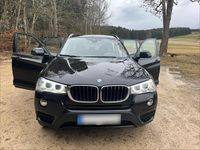 Gebraucht BMW X3 xLine 258 PS (189 kW) 2015 Schwarz SUV
