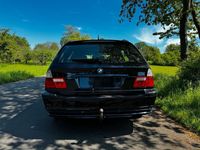 gebraucht BMW 325 i E46 Special Edition Carbonschwarz/Zimt