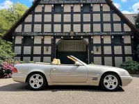 Gebraucht Mercedes SL320 224 PS (164 kW) 1998 Beige Cabrio
