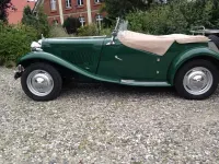 Gebraucht MG TD 54 PS (39 kW) 1950 Grün Cabrio