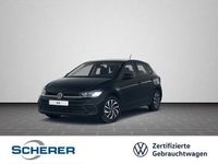 Gebraucht VW Polo Life 95 PS (69 kW) 2024 Schwarz Kleinwagen