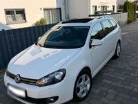 Gebraucht VW Golf V Highline 105 PS (77 kW) 2009 Weiß Kombi