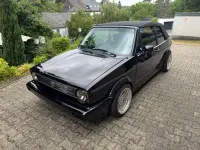 Gebraucht VW Golf Cabriolet 150 PS (110 kW) 1990 Schwarz Cabrio
