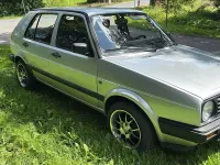 Gebraucht VW Golf II 60 PS (44 kW) 1991 Silber Kleinwagen