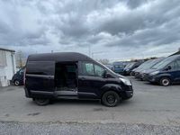 Gebraucht Ford Transit Custom 125 PS (91 kW) 2014 Pantherschwarz metallic Van / Kleinbus