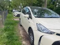 Gebraucht Toyota Prius+ 100 PS (73 kW) 2021 Weiß Van / Kleinbus