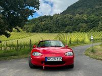 Gebraucht Mazda MX5 110 PS (80 kW) 1999 Rot Cabrio